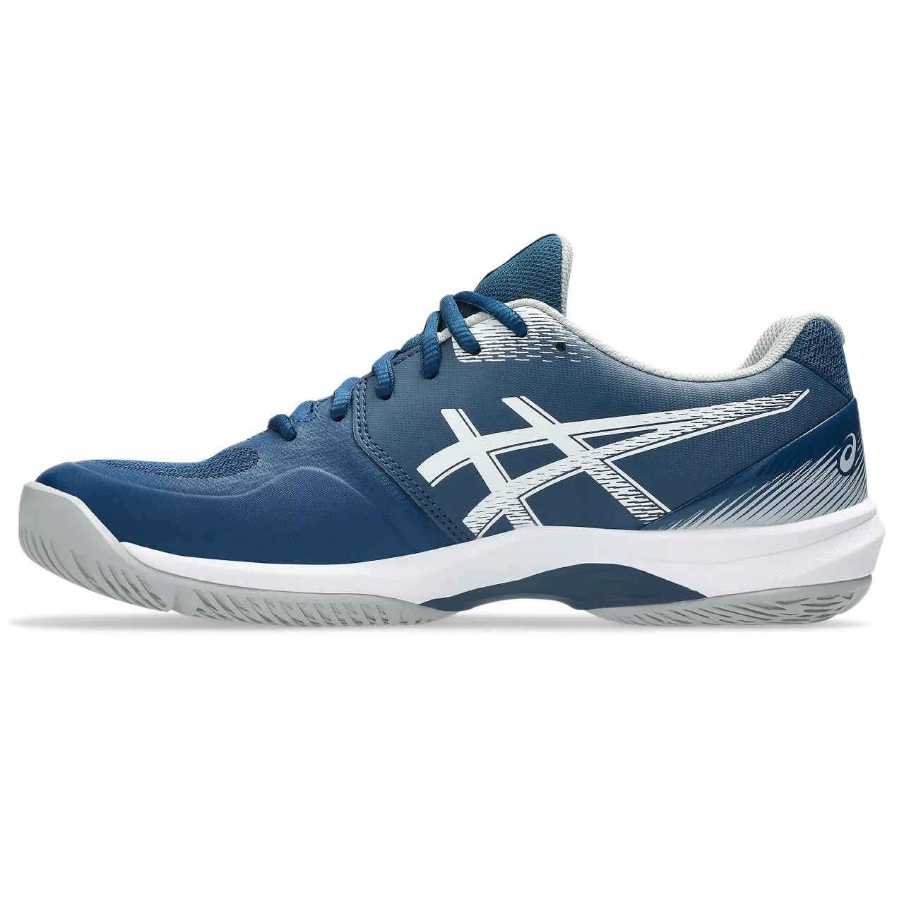 Asics Men's Court Hunter FF Indoor Court Shoes AW25 Mako Blue Gravel Tennis Shoes Sale Asics