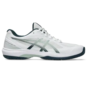 Asics Men's Court Hunter FF Indoor Court Shoes AW25 White Lichen Rock Asics Volleyball Shoes Academy