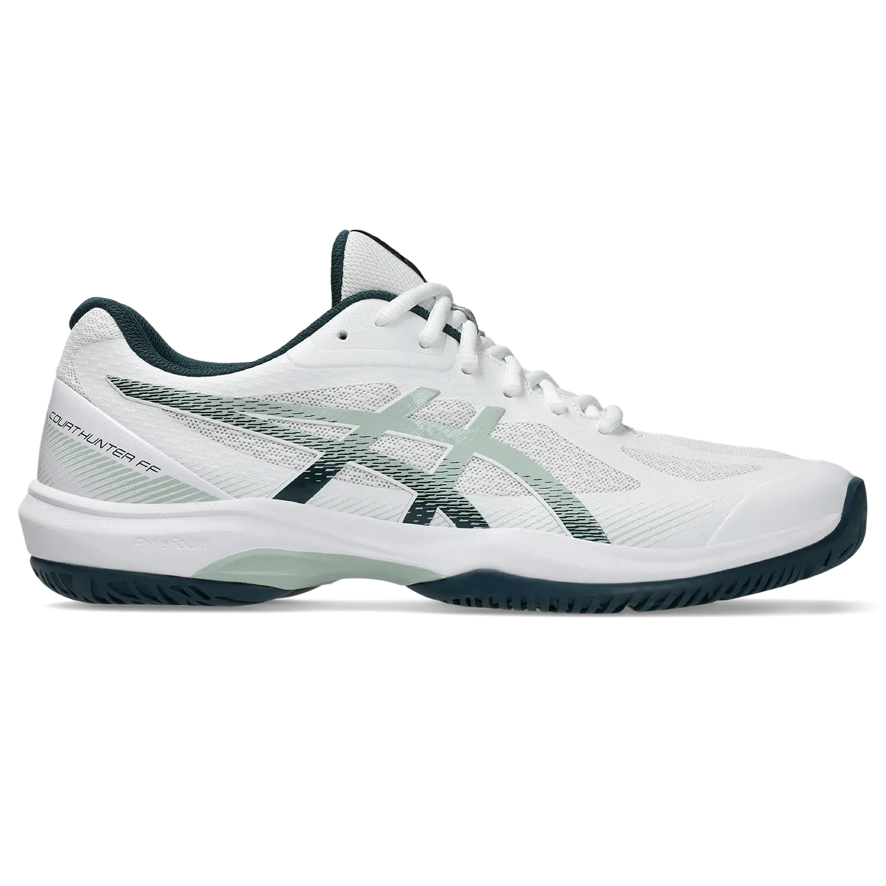 Asics Shoes Manhattan Asics Men's Court Hunter FF Indoor Court Shoes AW25 White Lichen Rock