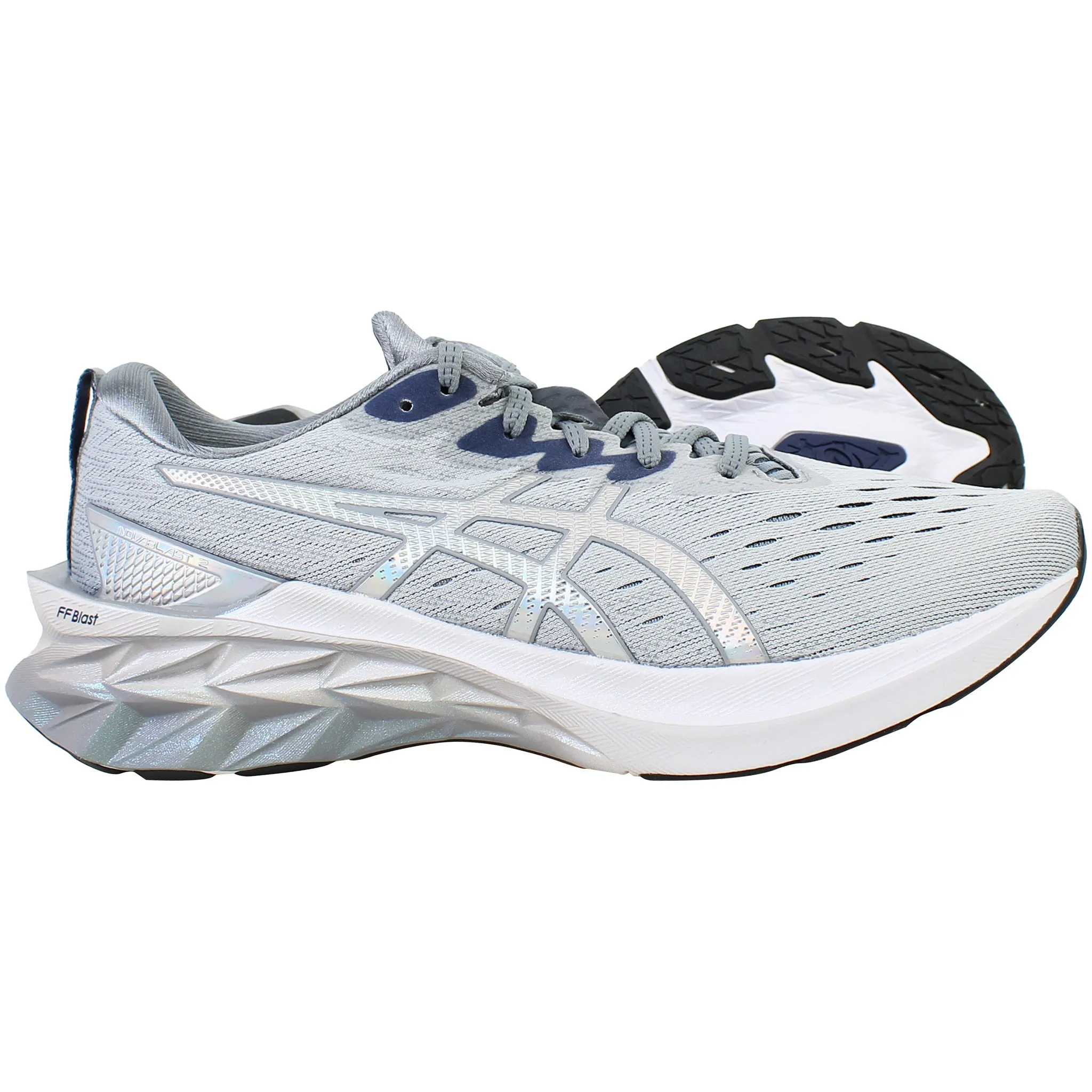 Asics Gel Quantum 360 4 Running Shoes Asics Novablast 2 Platinum Mens Grey Running Shoes