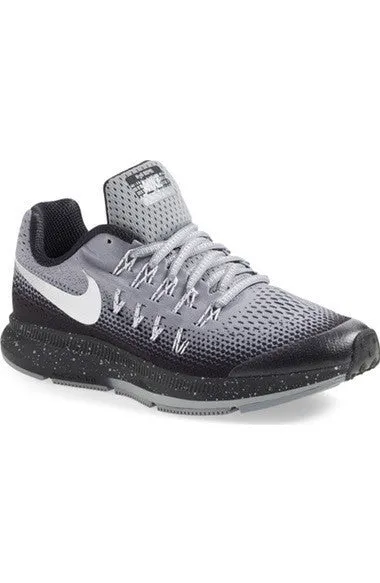 ZOOM PEGASUS 33 SHIELD SNEAKER (BIG KID) Support Asics Running Shoes