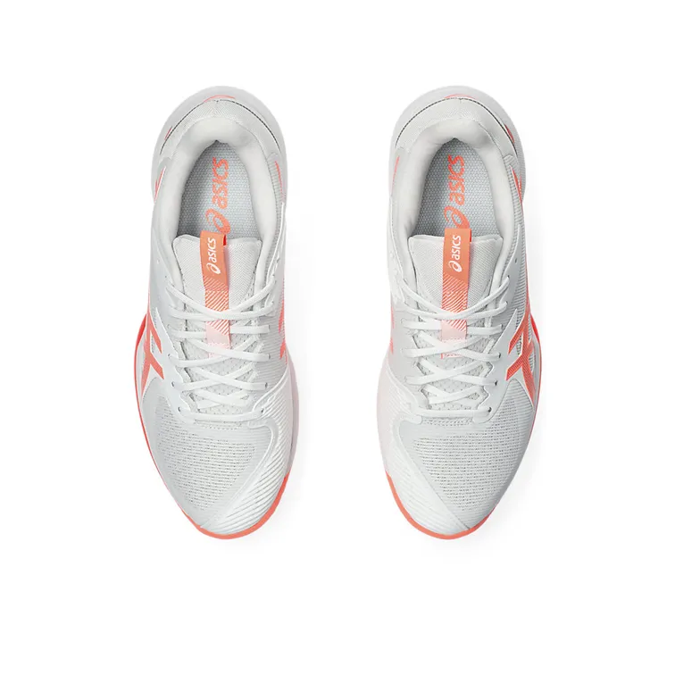 Asics Solution Speed FF3 White/Sun Coral Women's Tennis Shoes Asics Best Shoes For Overpronation