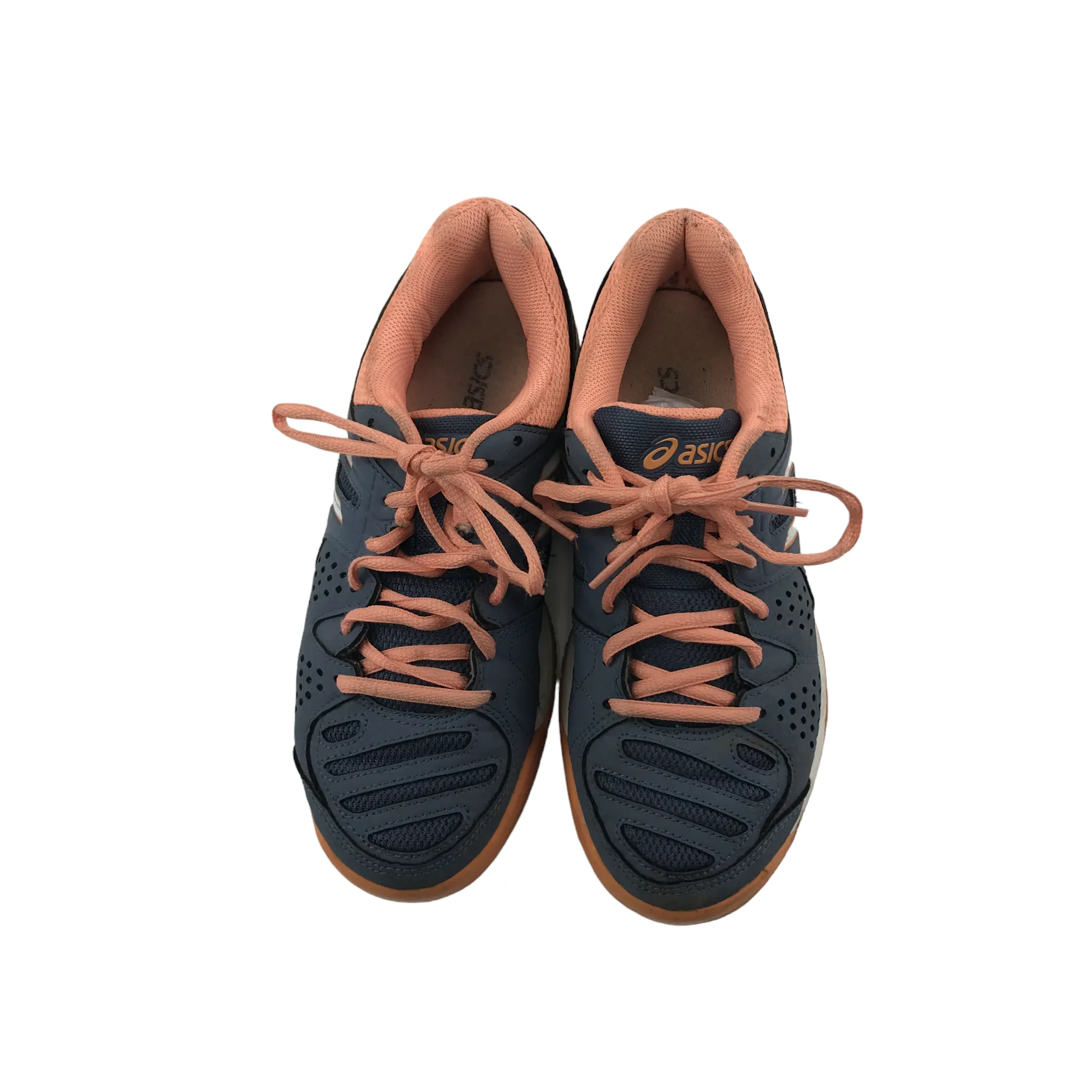 Asics Trainers Shoe Size 3 Grey and Peachy with Laces Asics Novablast 5 Running Shoe