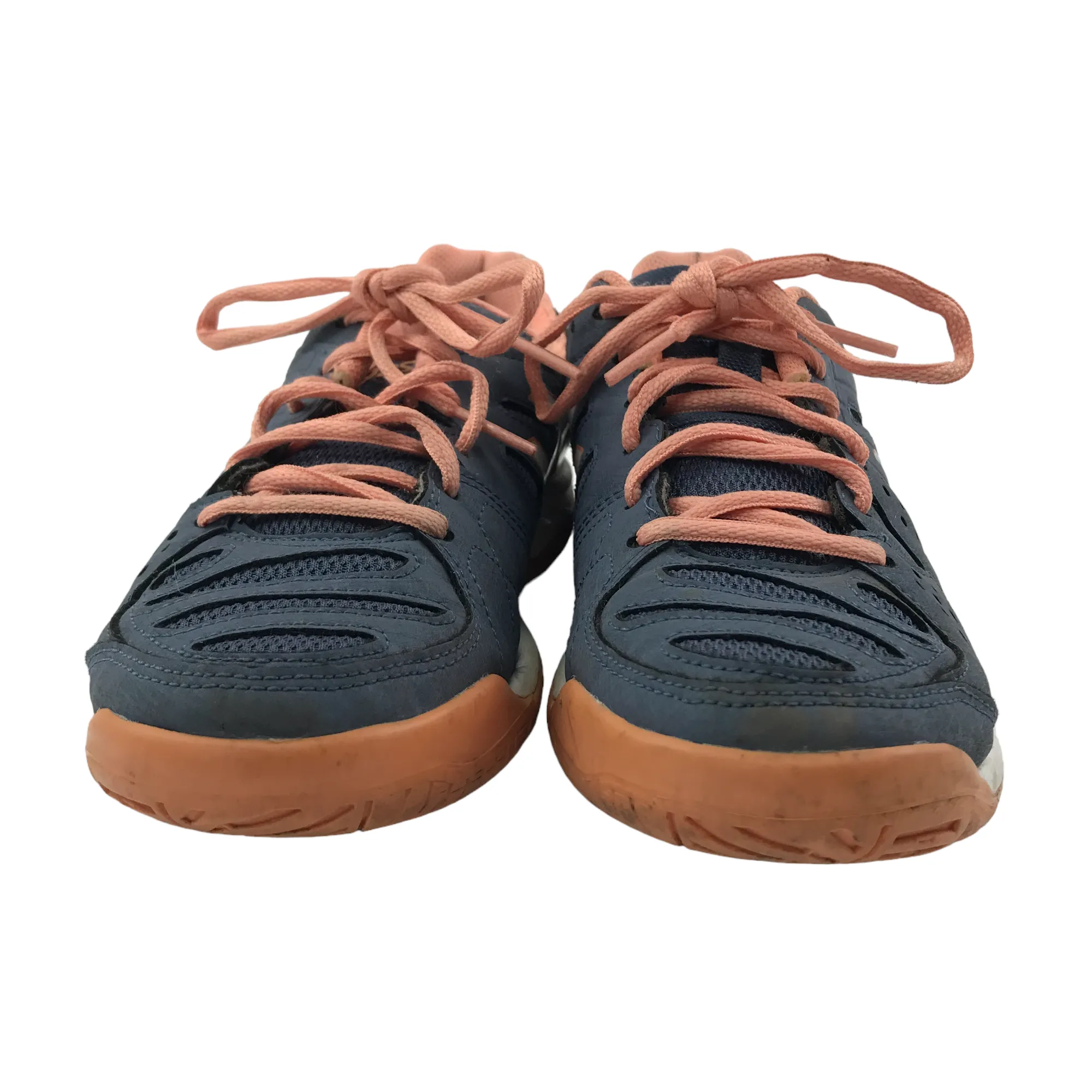 Asics Trainers Shoe Size 3 Grey and Peachy with Laces Asics Shoes Gel Kayano 29