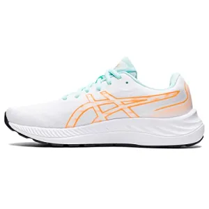 ASICS Women's Gel-Excite 9 Running Shoes, 8.5, White/Orange POP Asics Shoes Size 11