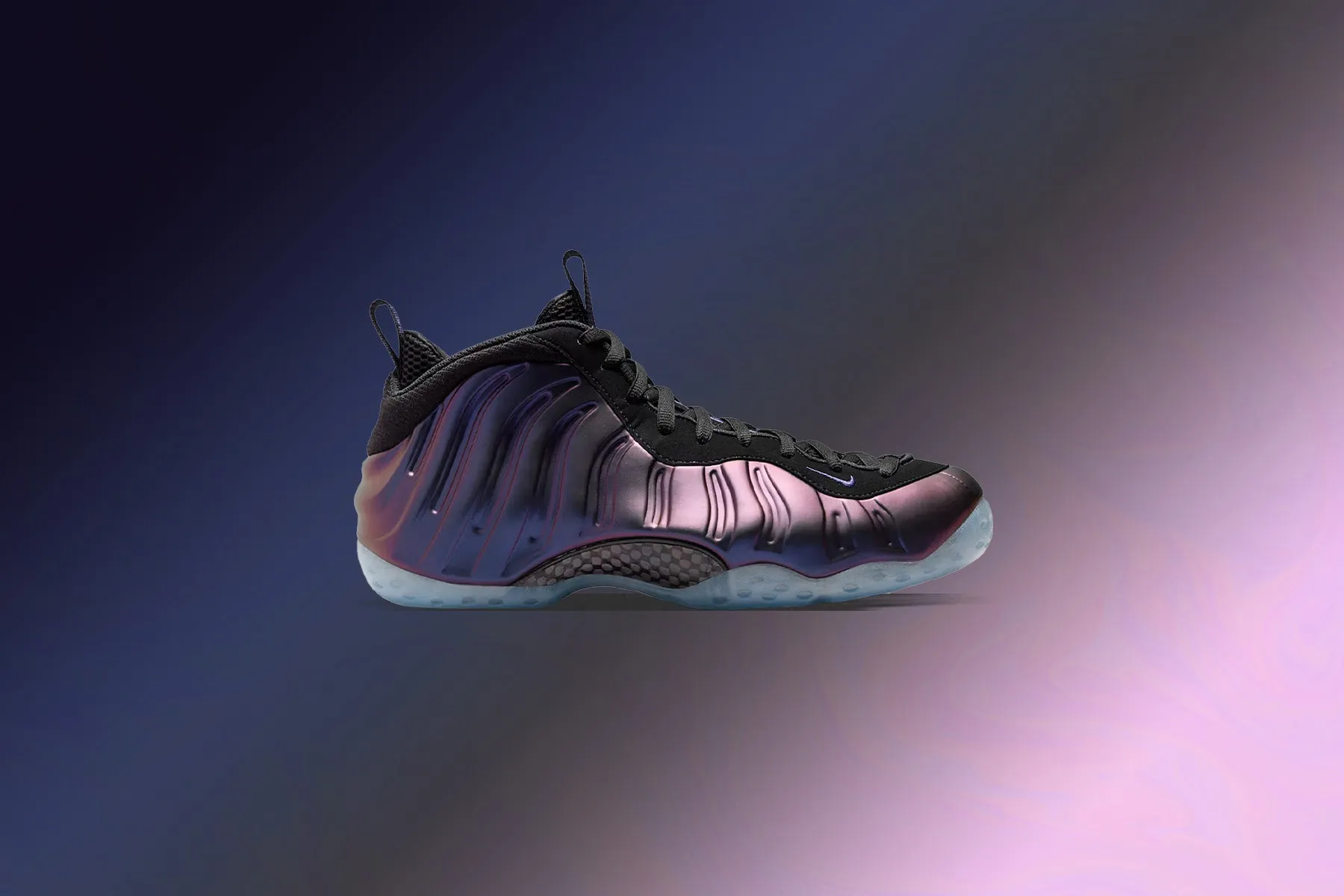 Air Foamposite One - Black/Varsity Purple Asics Arthritis Shoes