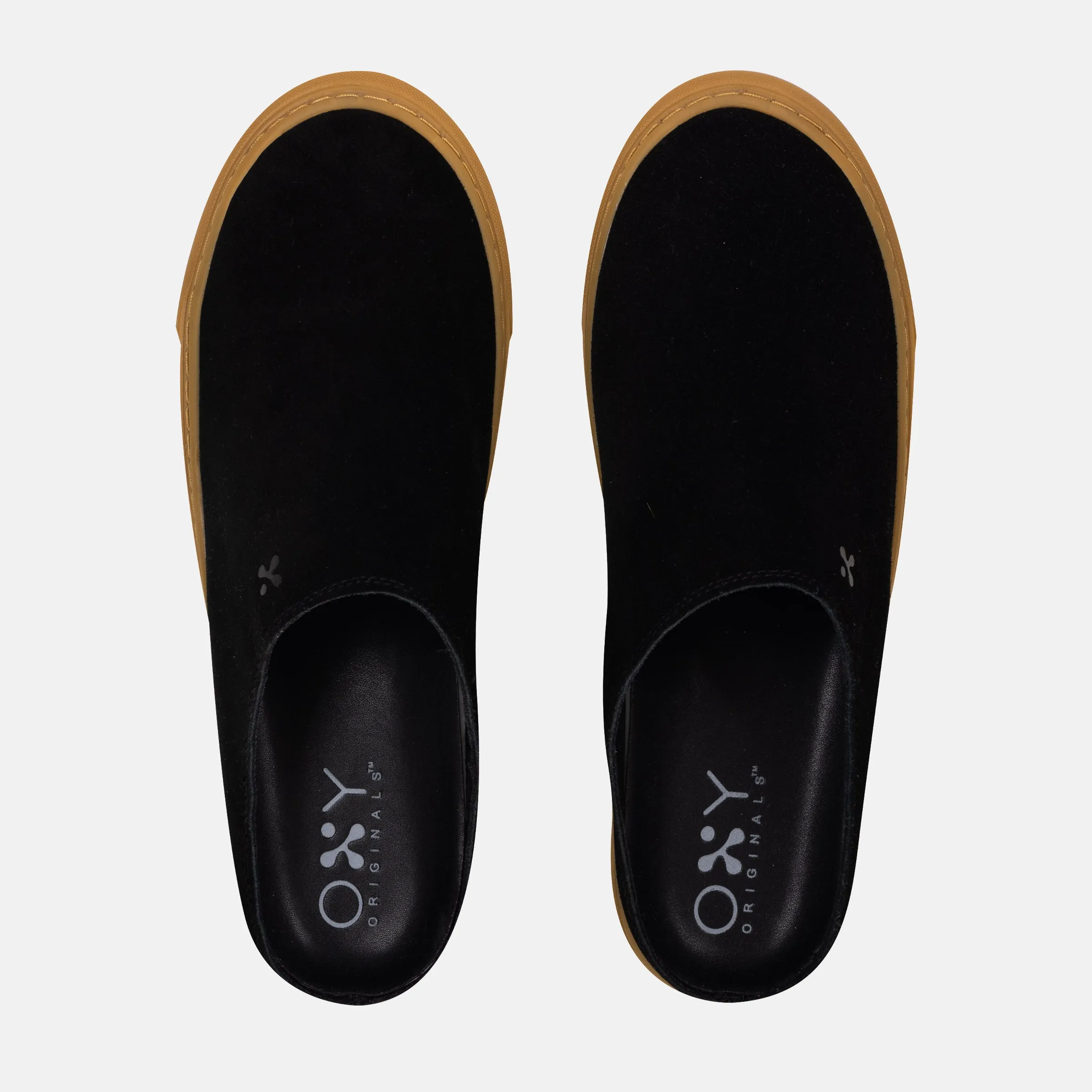 TOURER Black Quilted Slip On Sneakers