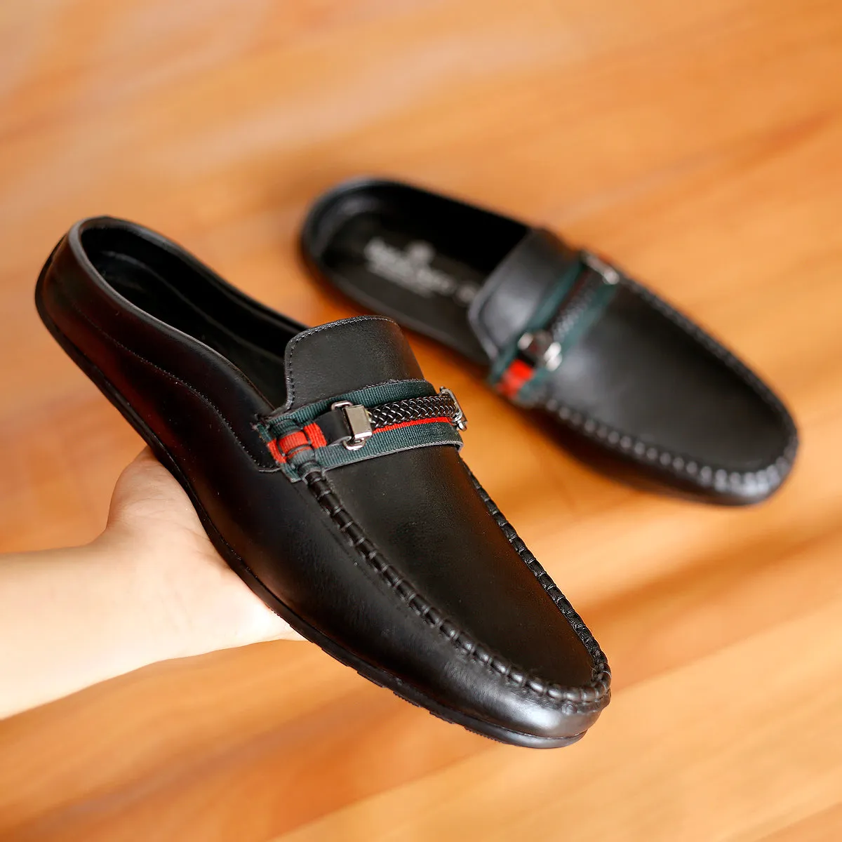 Bacca Bucci JAMBOREE Fashion Mules/Clogs/Backless Loafers for Party/Travel/Office Infant Gucci Loafers