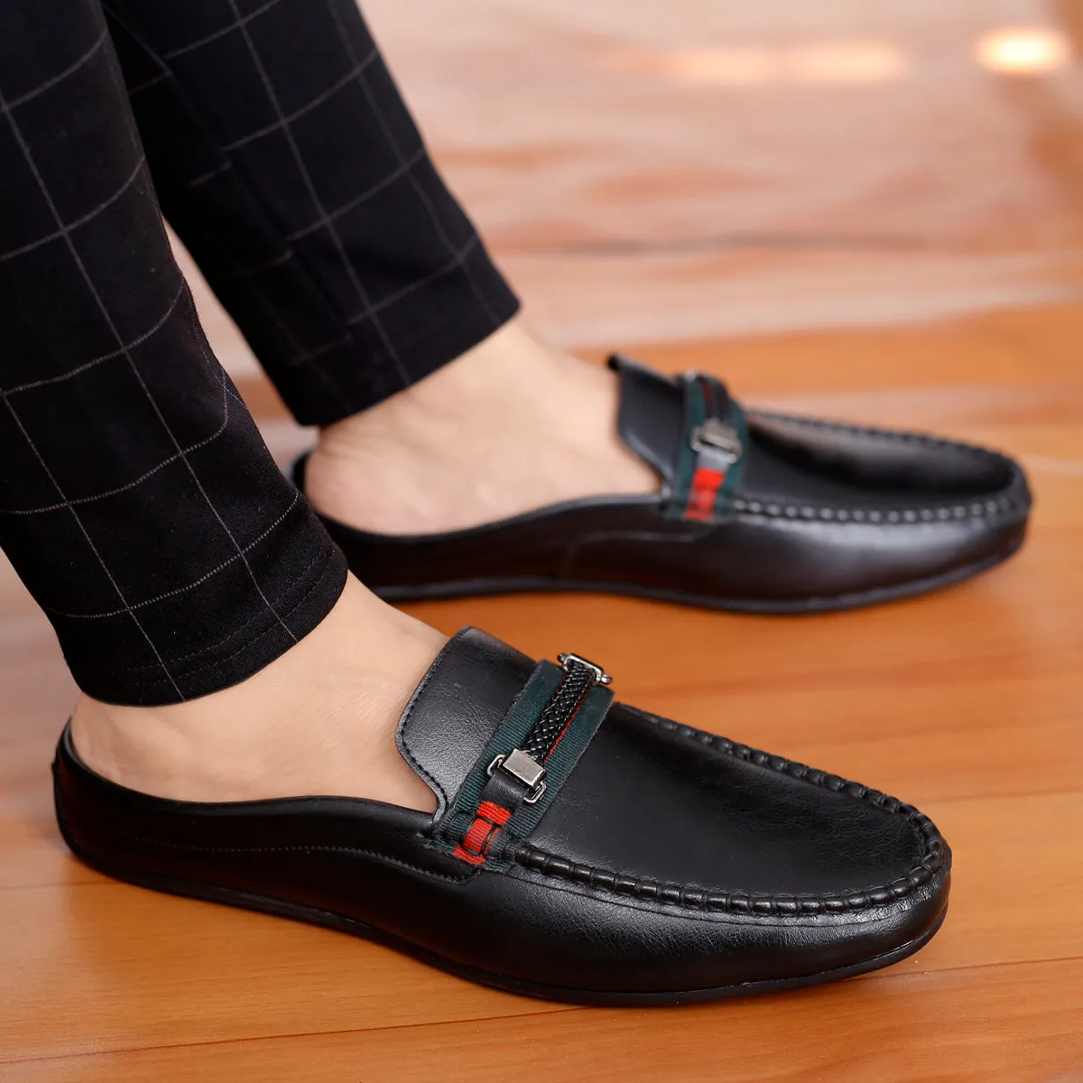Slacks With Loafers Bacca Bucci JAMBOREE Fashion Mules/Clogs/Backless Loafers for Party/Travel/Office