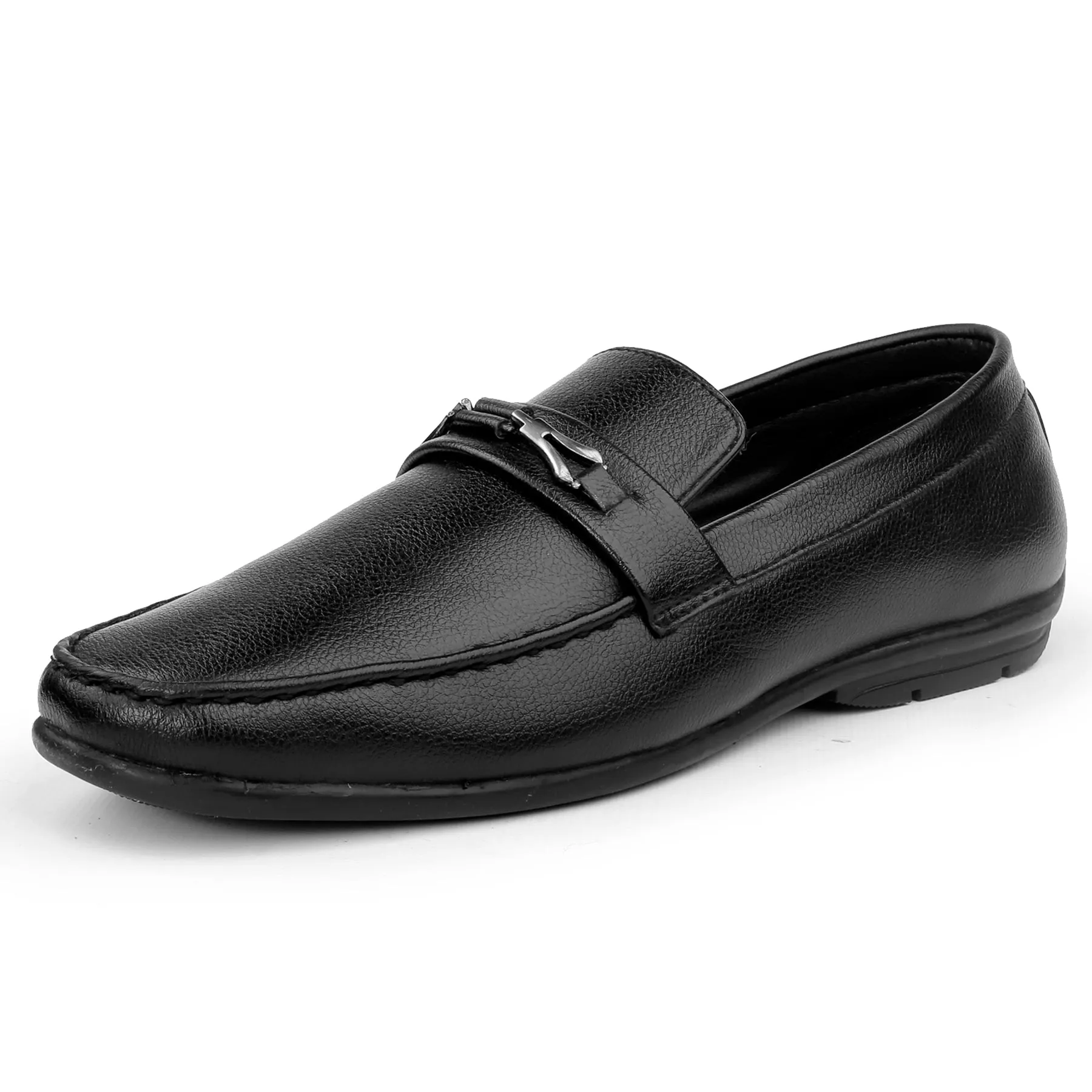 Loafers With Wide Toe Box Bacca Bucci Men's LUNA Casual Slip-On Loafers Moccasins Lightweight Driving Shoes