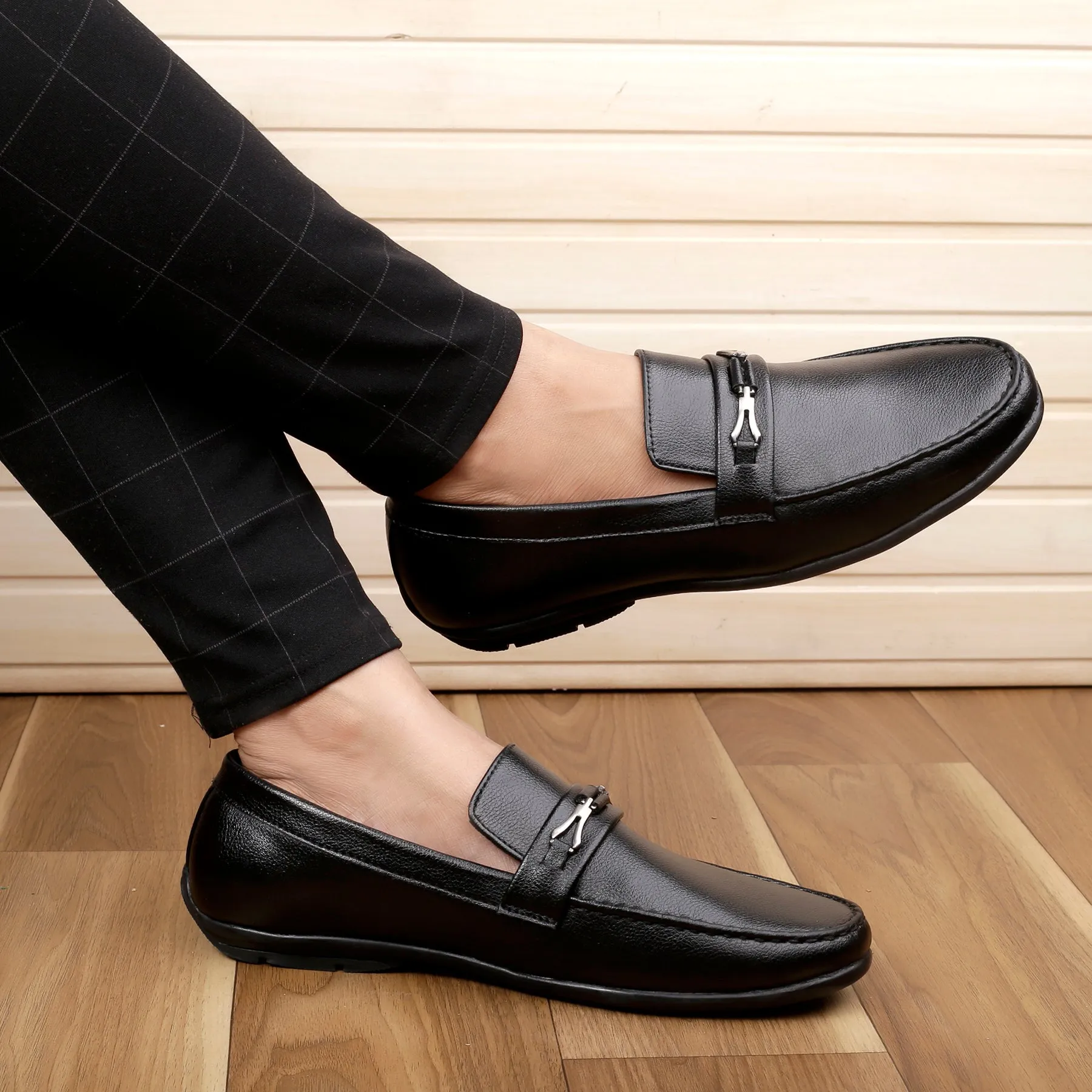 Best Dress Loafers Bacca Bucci Men's LUNA Casual Slip-On Loafers Moccasins Lightweight Driving Shoes