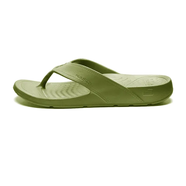 Rattan Slides NUUSOL MEN'S CASCADE FLIP FLOP - GREEN