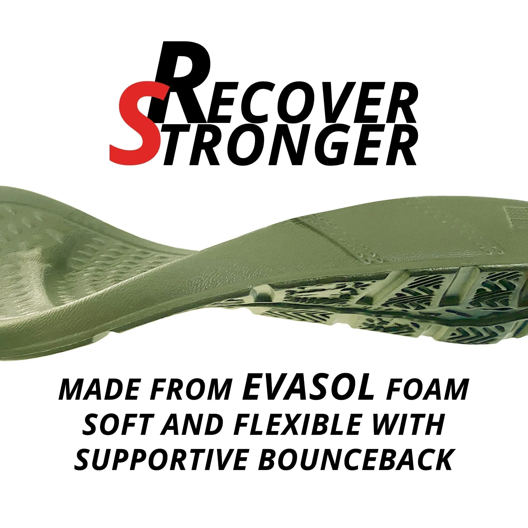 Squishmallow Slippers Adults NUUSOL MEN'S CASCADE FLIP FLOP - GREEN