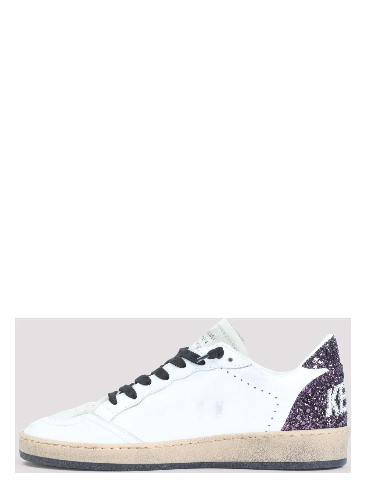 Platform Slip On Sneakers BALLSTAR LEATHER UPPER SUEDE TONGUE