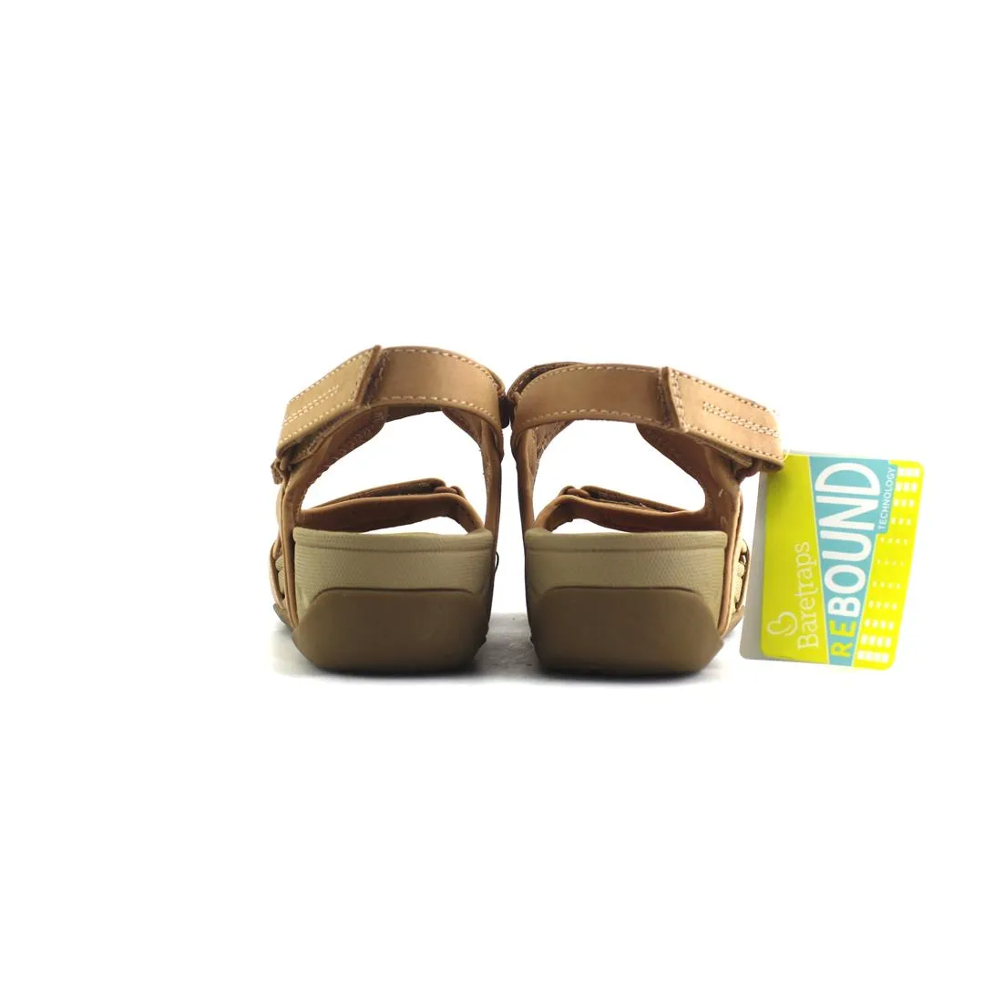 1 Slippers BARE TRAPS DINAH CARAMEL