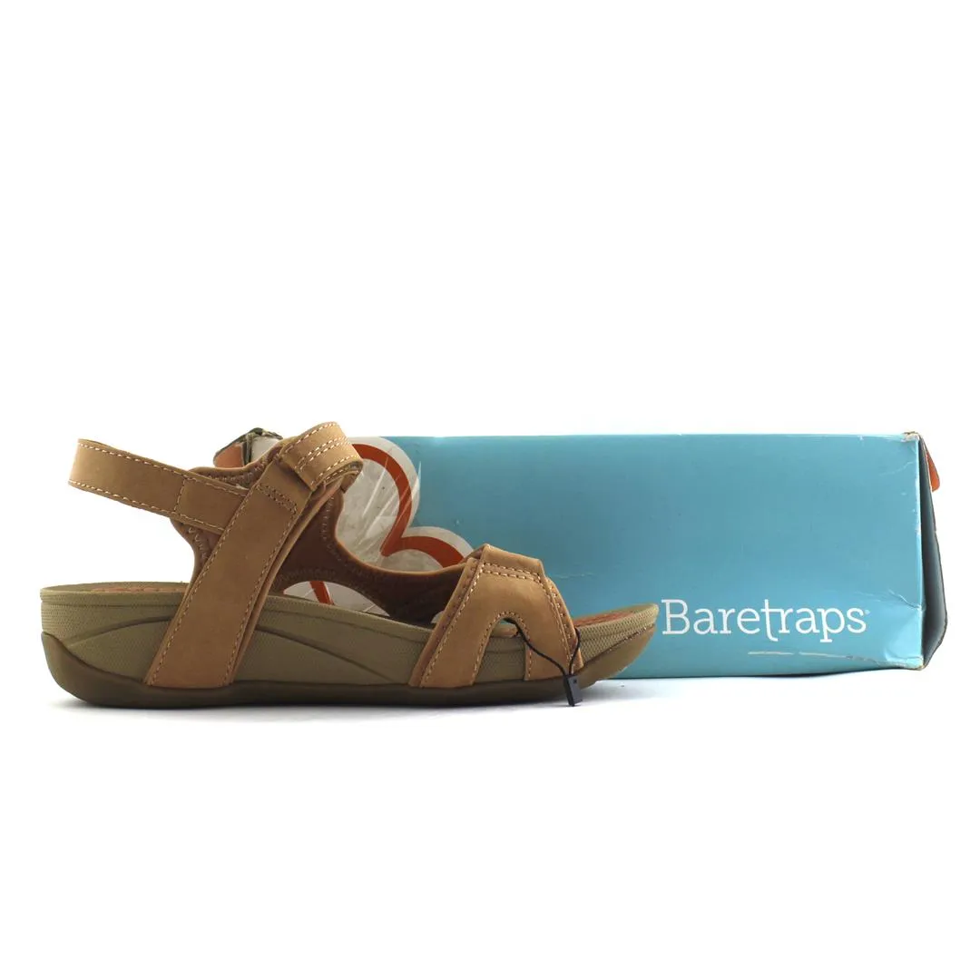 Childrens Light Up Slippers BARE TRAPS DINAH CARAMEL