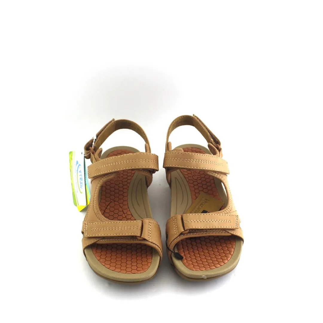 Quilted Slippers BARE TRAPS DINAH CARAMEL