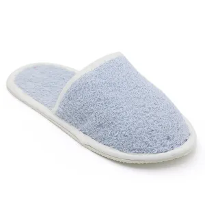 Bath Slippers - Light Blue Designer Platform Slides