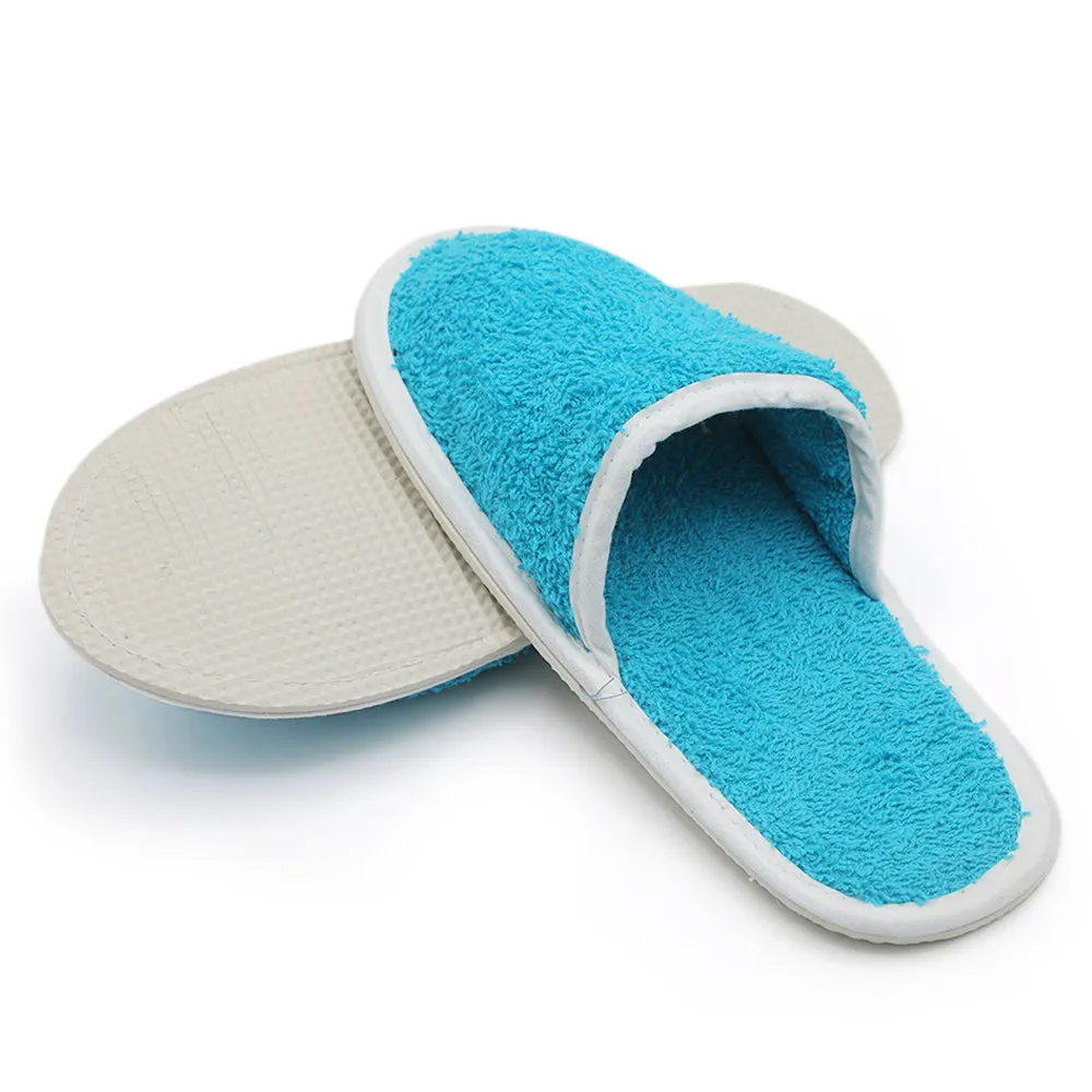 Notre Dame Slippers Bath Slippers - Sea Green