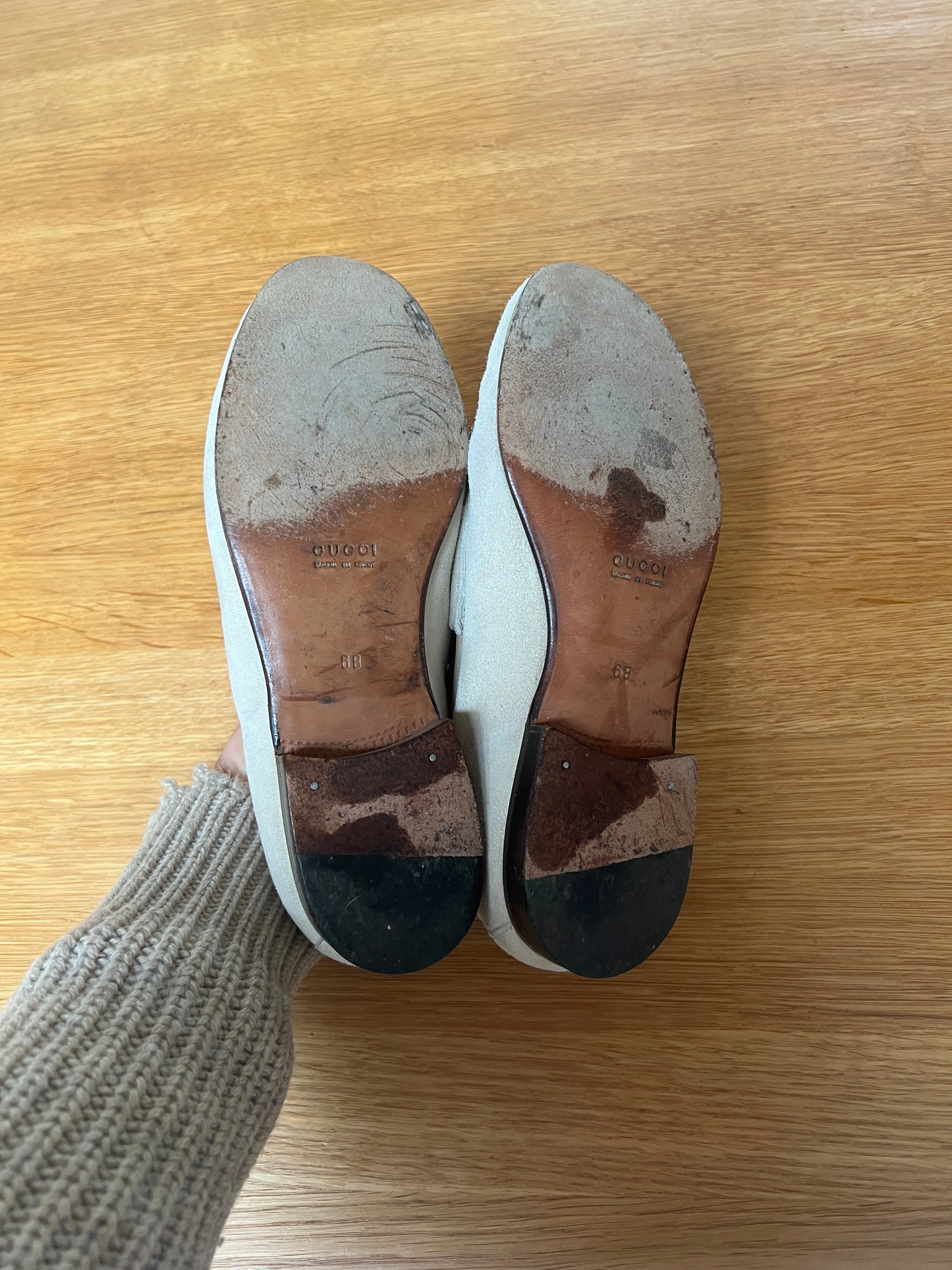 Loafers Catonsville Beige Suede Loafers - 5.5