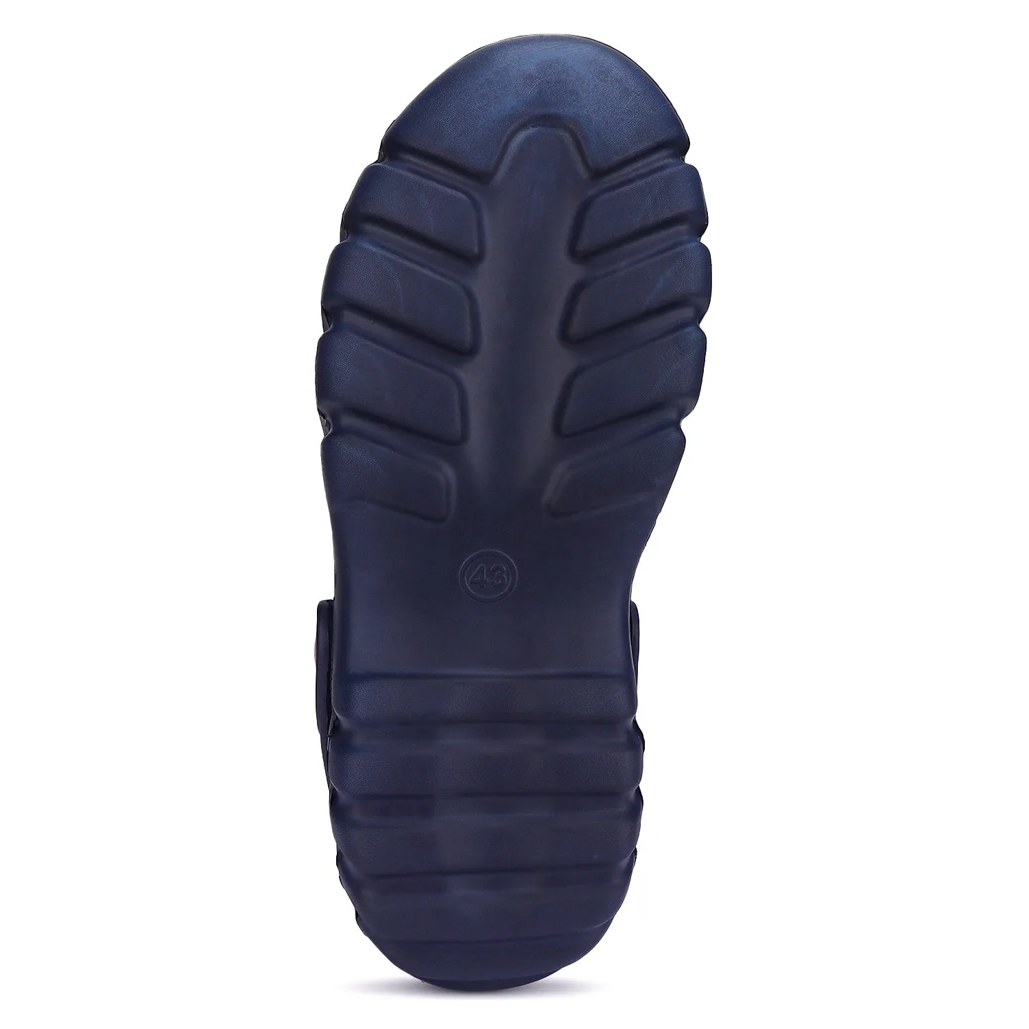 Sandals Heel Bersache Extra Soft Classic Casual with  Regular wear with Ultra Soft & Flexibility Technology Clogs for Men's & Boy's- 6008- Blue