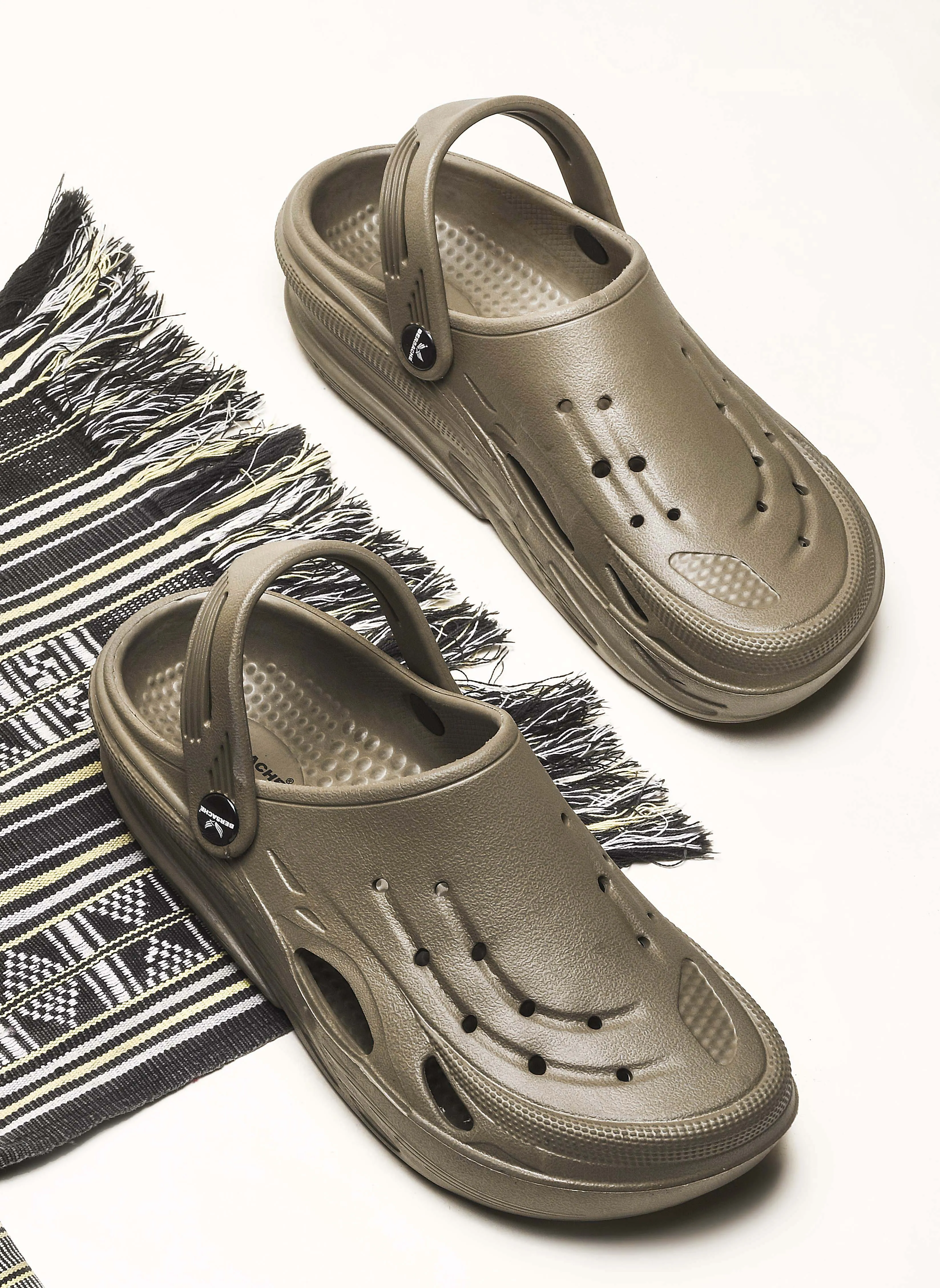 Comfy Air Slippers Bersache Extra Soft Classic Casual with  Regular wear with Ultra Soft & Flexibility Technology Clogs for Men's & Boy's 6067-Brown