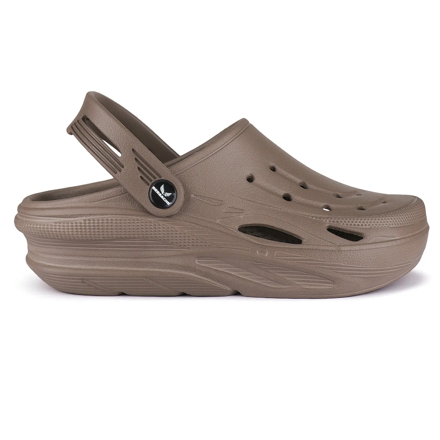 Yeezy Slides Nearby Bersache Extra Soft Classic Casual with  Regular wear with Ultra Soft & Flexibility Technology Clogs for Men's & Boy's 6067-Brown