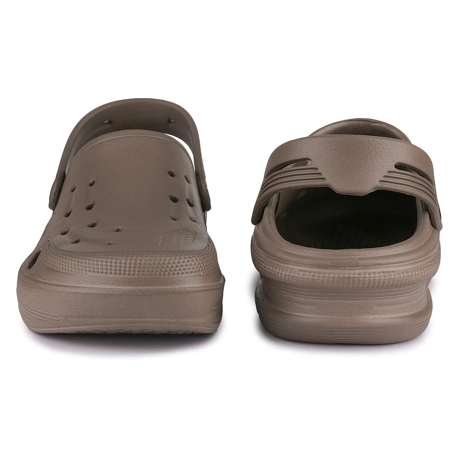 Wearable Cinderella Glass Slippers Bersache Extra Soft Classic Casual with  Regular wear with Ultra Soft & Flexibility Technology Clogs for Men's & Boy's 6067-Brown