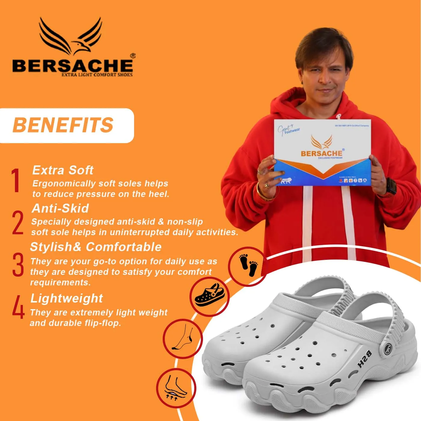 Bersache Extra Soft Classic Casual with  Regular wear with Ultra Soft & Flexibility Technology Flip Flop for Men's & Boy's (6090-Grey) American Eagle Grinch Slippers