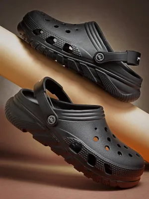 Warm Slippers With Arch Support Bersache Extra Soft Classic Casual with  Regular wear with Ultra Soft & Flexibility Technology Flip Flop for Men's & Boy's (6094-Black)