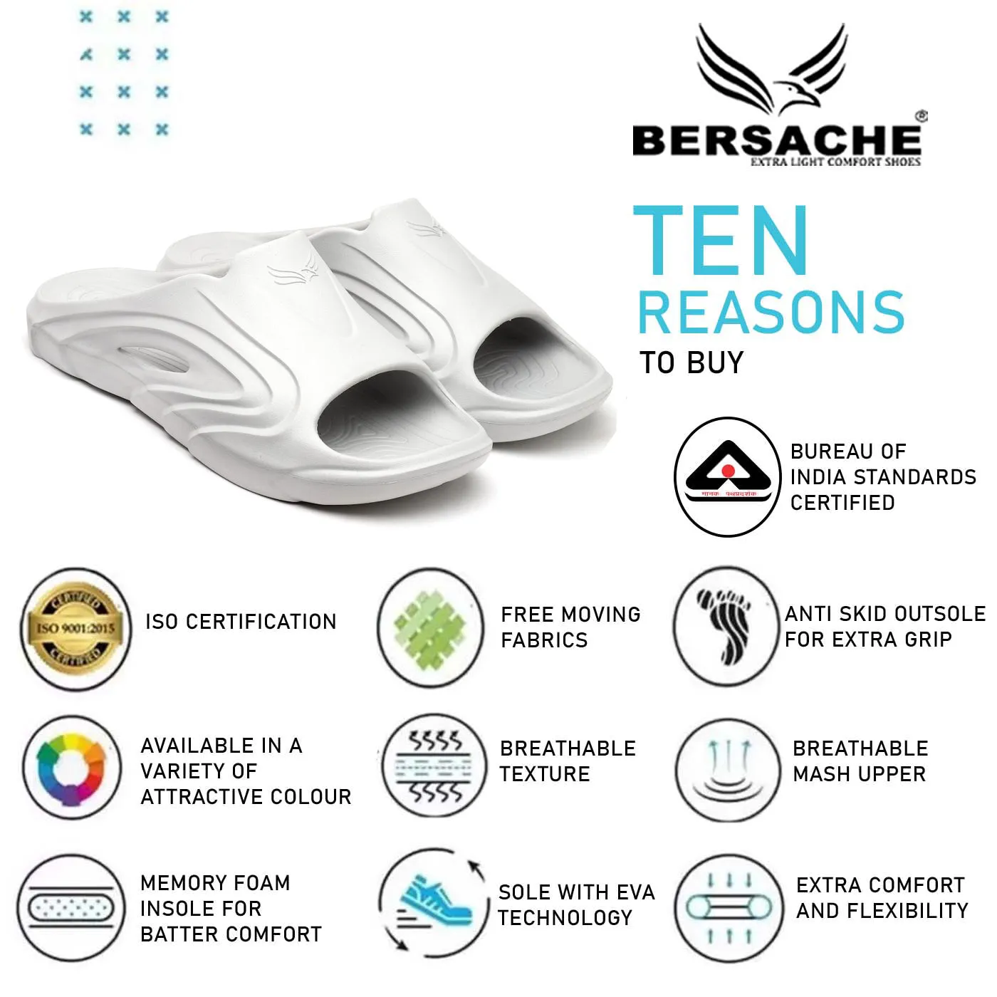 Bersache Extra Soft Classic Casual with  Regular wear with Ultra Soft & Flexibility Technology Flip Flop for Men's & Boy's (6113-Grey) Polygonatum Ruby Slippers