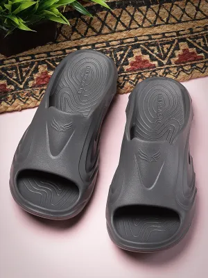 Bersache Extra Soft Classic Casual with  Regular wear with Ultra Soft & Flexibility Technology Flip Flop for Men's & Boy's (6117-Dark Grey) Travel Foldable Slippers