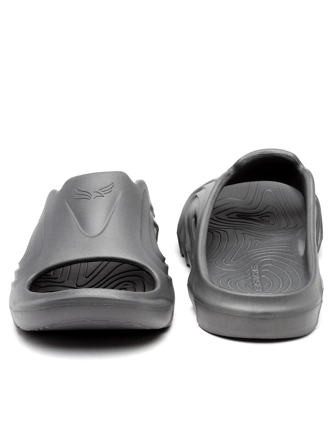 Bersache Extra Soft Classic Casual with  Regular wear with Ultra Soft & Flexibility Technology Flip Flop for Men's & Boy's (6117-Dark Grey) Walmart Dearfoams Slippers