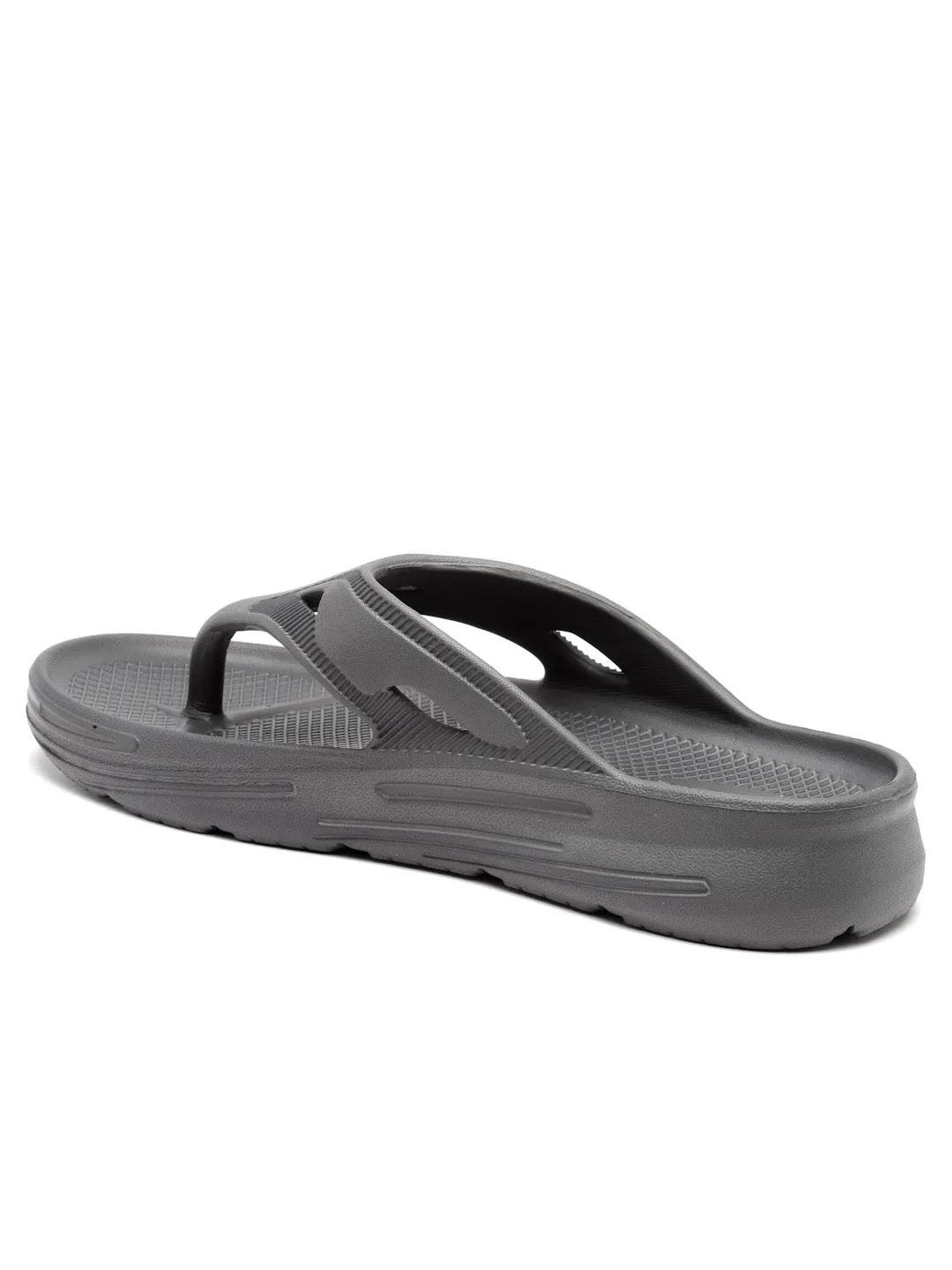 Washington Slippers Bersache Extra Soft Classic Casual with  Regular wear with Ultra Soft & Flexibility Technology Flip Flop for Men's & Boy's (6122-Grey)