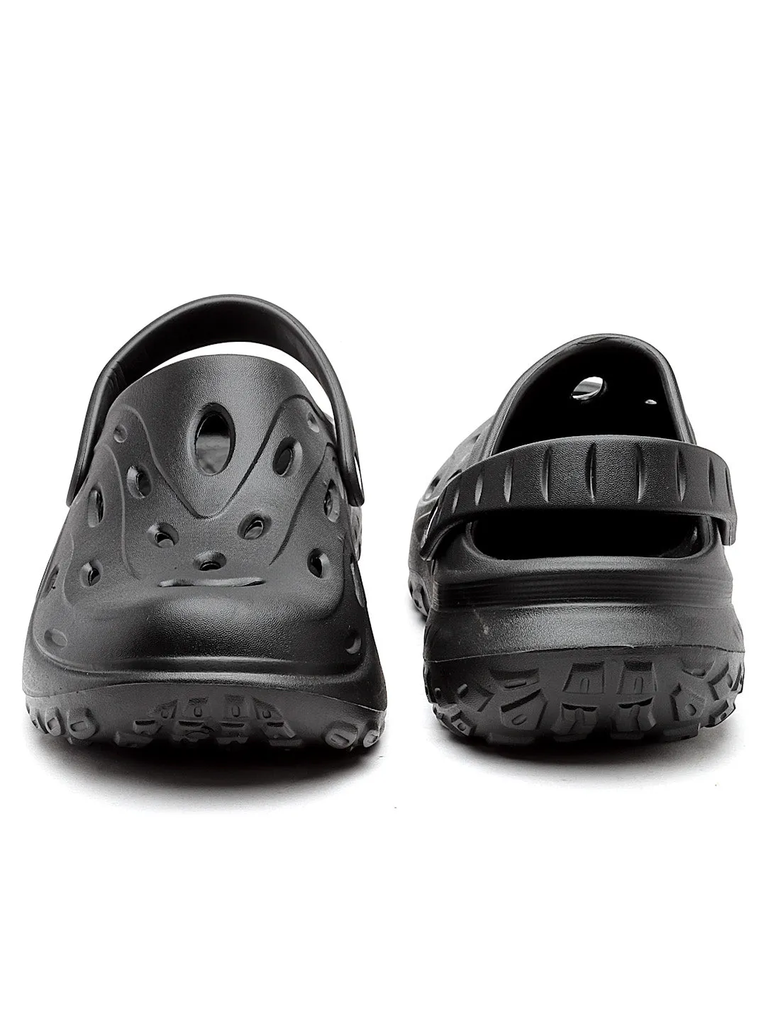 Bersache Extra Soft Classic Casual with  Regular wear with Ultra Soft & Flexibility Technology Flip Flop for Men's & Boy's (6126-Black) Character House Slippers For Adults