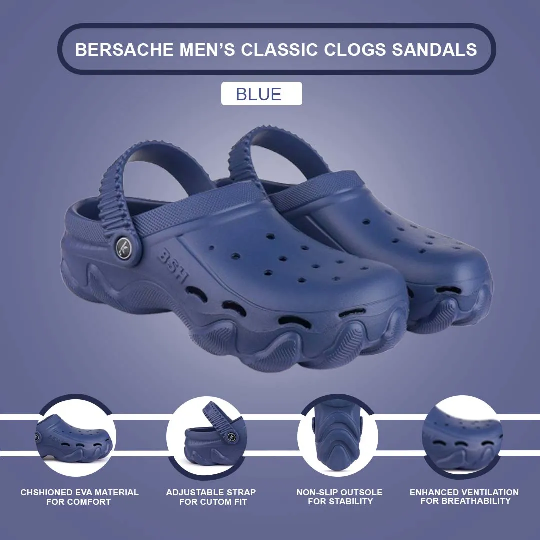 J Renee Sandals Bersache Extra Soft Classic Casual with  Regular wear with Ultra Soft & Flexibility Technology Flip Flop for Men's & Boy's (6134 Blue)