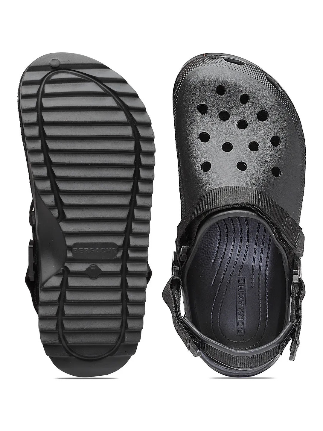 Bersache Extra Soft Classic Casual with  Regular wear with Ultra Soft & Flexibility Technology Flip Flop for Men's & Boy's (6137-Black) Texas Longhorn Slippers