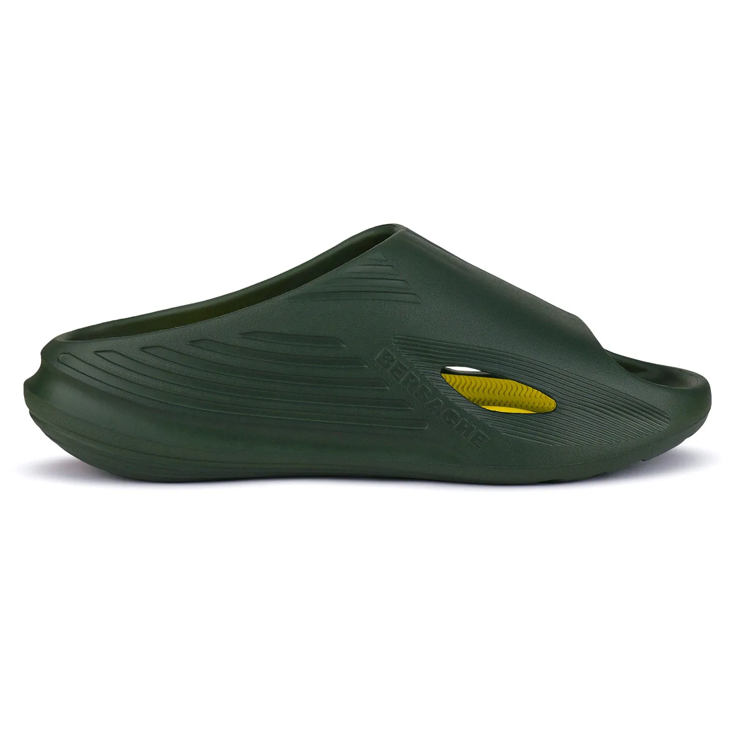 Bersache Extra Soft Classic Casual with  Regular wear with Ultra Soft & Flexibility Technology Flip Flop for Men's & Boy's (6146-Green) Leopard Print Ballet Slippers