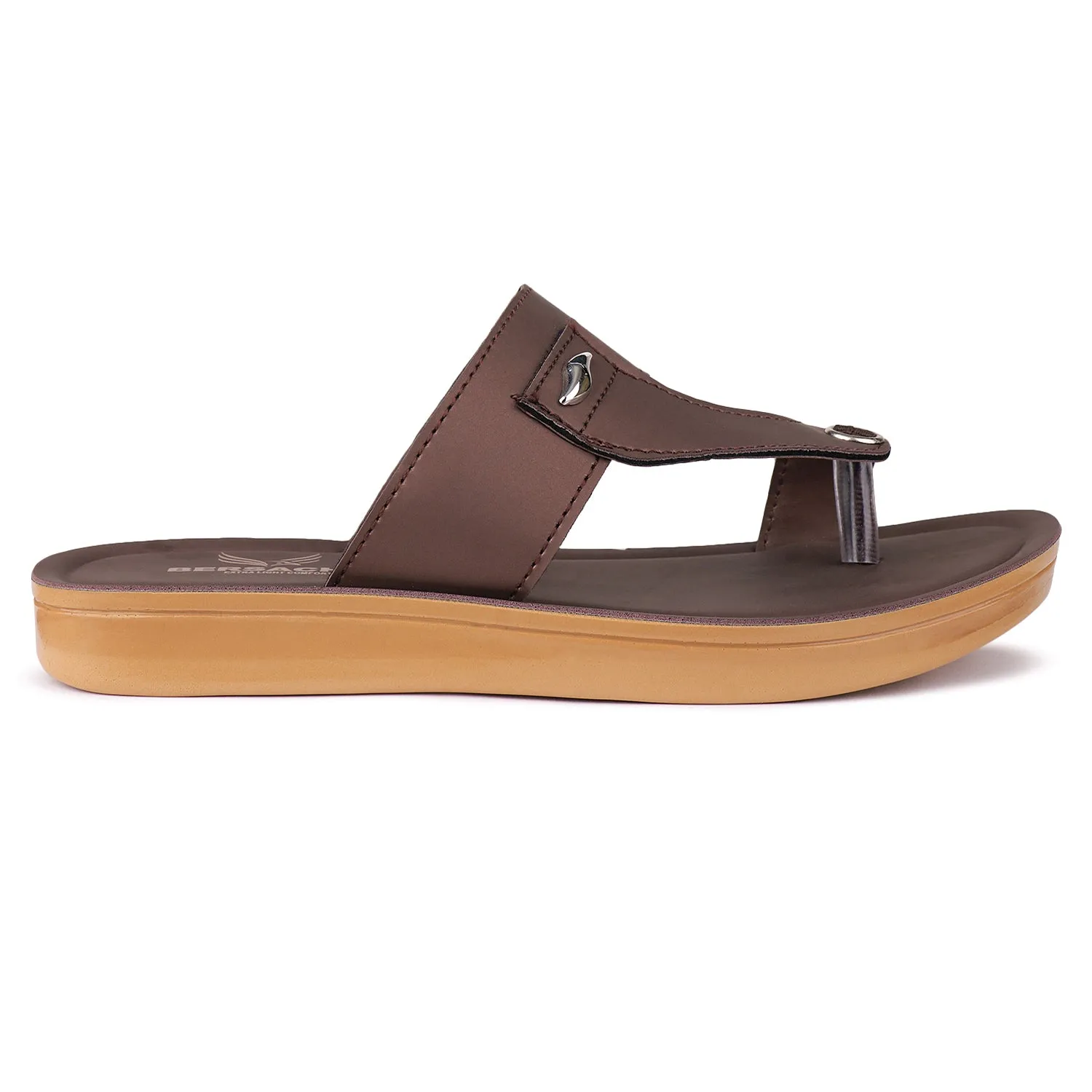 Baby Bear Slippers Bersache Extra Soft Classic Casual with  Regular wear with Ultra Soft & Flexibility Technology Flip Flop For Women's/Girl's-(6158-Brown)