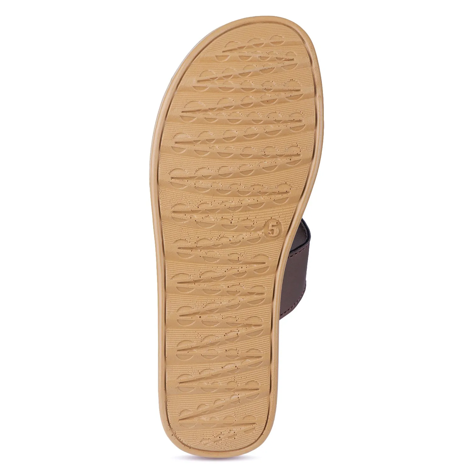 Slippers With Removable Bottoms Bersache Extra Soft Classic Casual with  Regular wear with Ultra Soft & Flexibility Technology Flip Flop For Women's/Girl's-(6158-Brown)