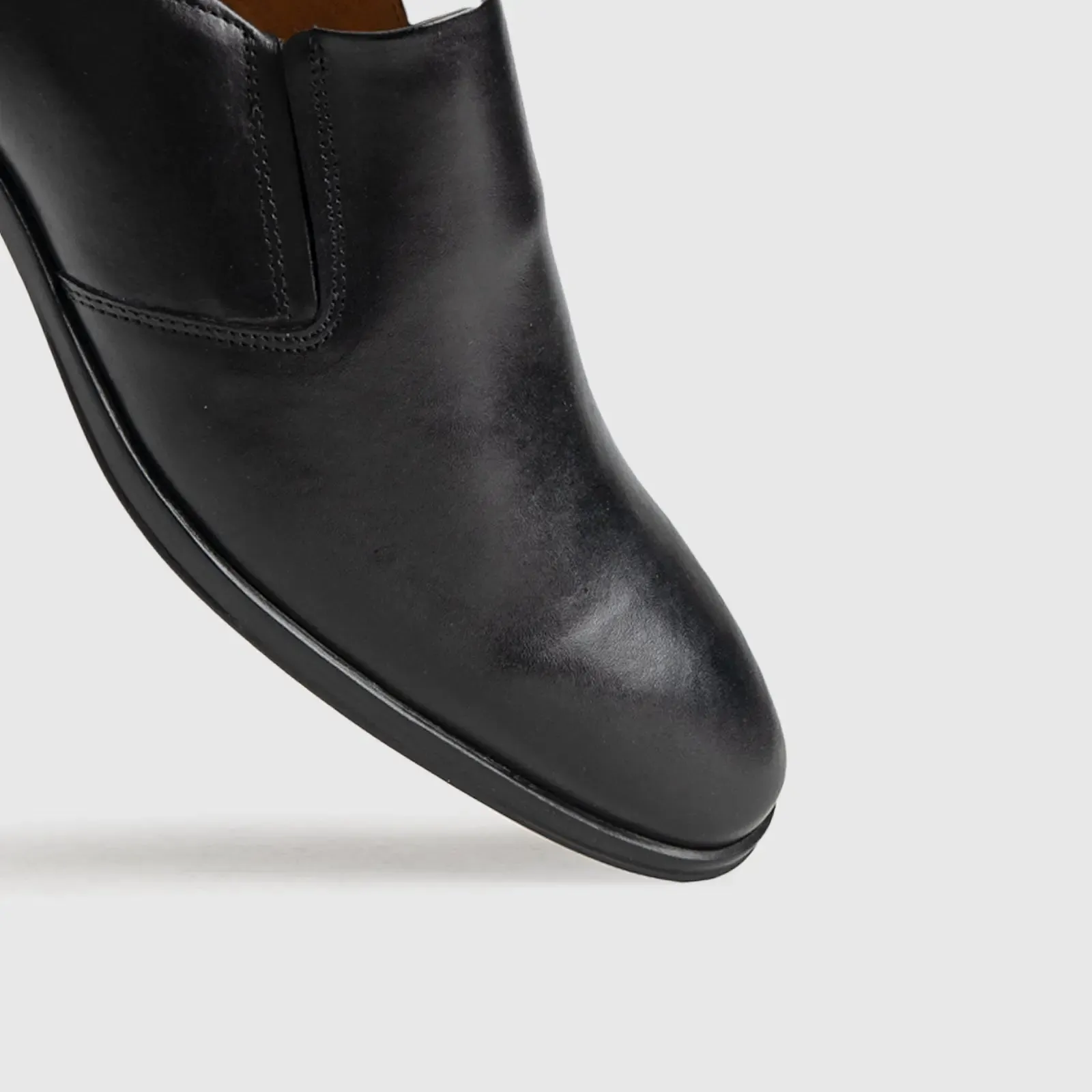 Comfort Dress Slip Ons 2009 Black Ankle Boots Slip On