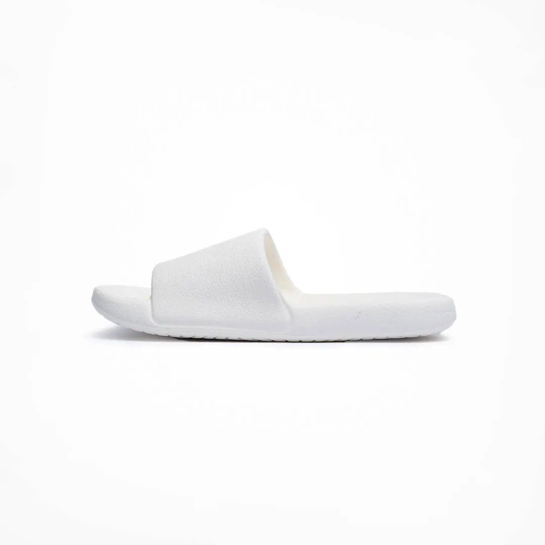 Birdsoles - Canary Slides - White Hot Wheels Slippers