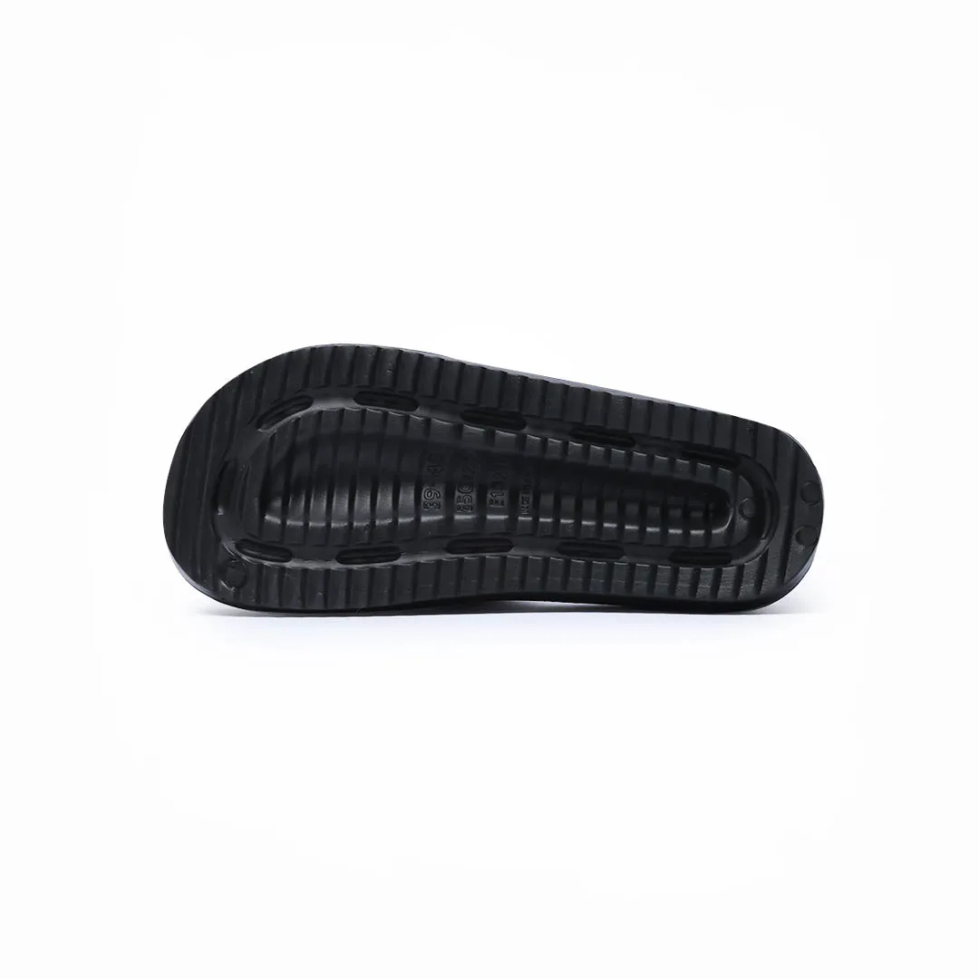 Imran Potato Caveman Slippers Birdsoles - Jovial Joys Slides - Black