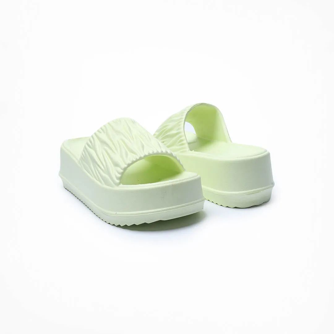 Birdsoles - Jovial Joys Slides - Green Cheetah Slides