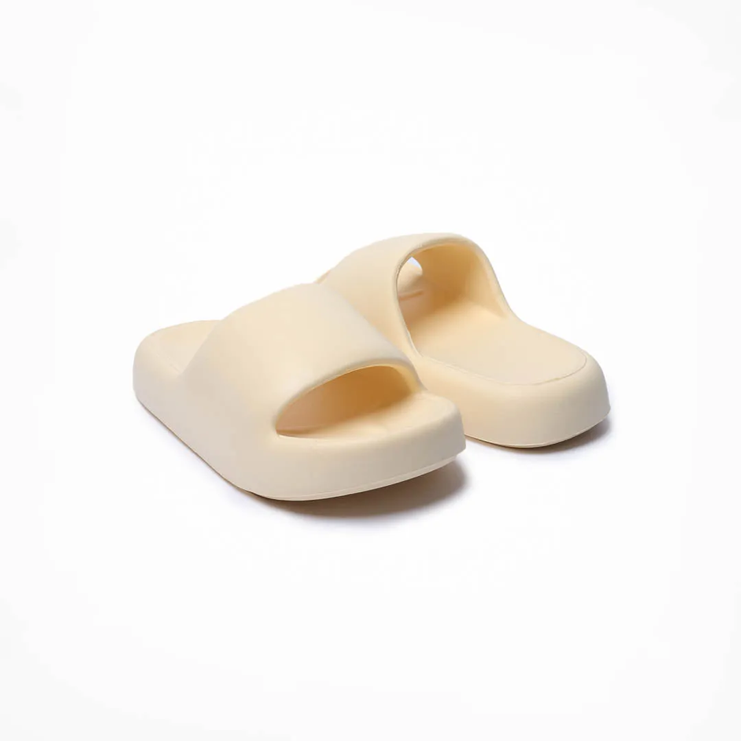 Robeez Slippers Birdsoles - Mellow Steps Slides - Cream