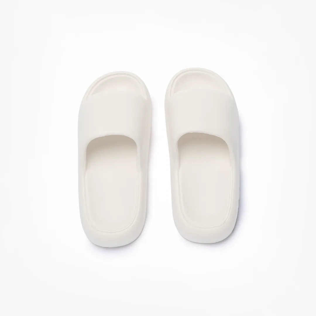 Sanuk Slippers Sale Birdsoles -  Mellow Steps Slides - White