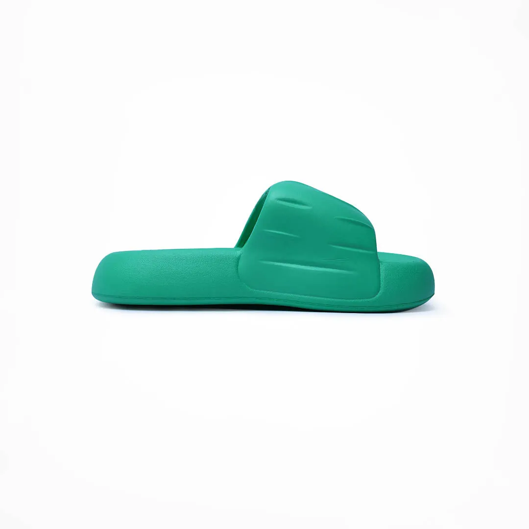 Piped Slippers Birdsoles -  Nocturnal Nest Slides - Green