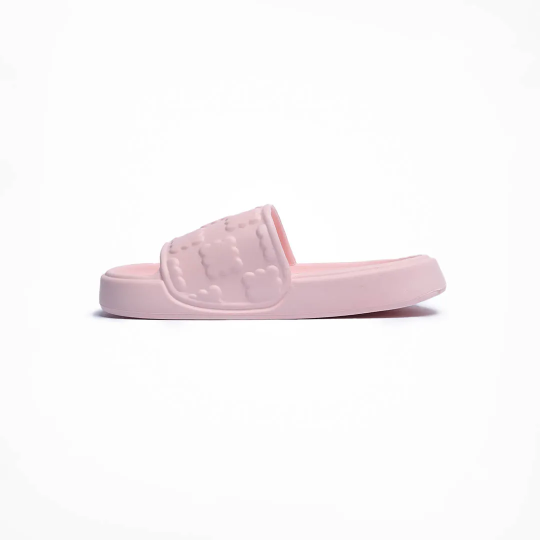 Birdsoles - Soft Plover Slides - Pink Blueberry Slides