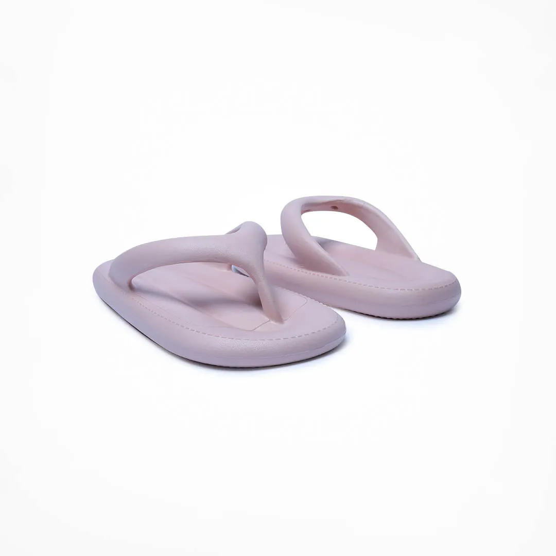 Irish Sheepskin Slippers Birdsoles -  Sunbirds Flip Flops - Pink