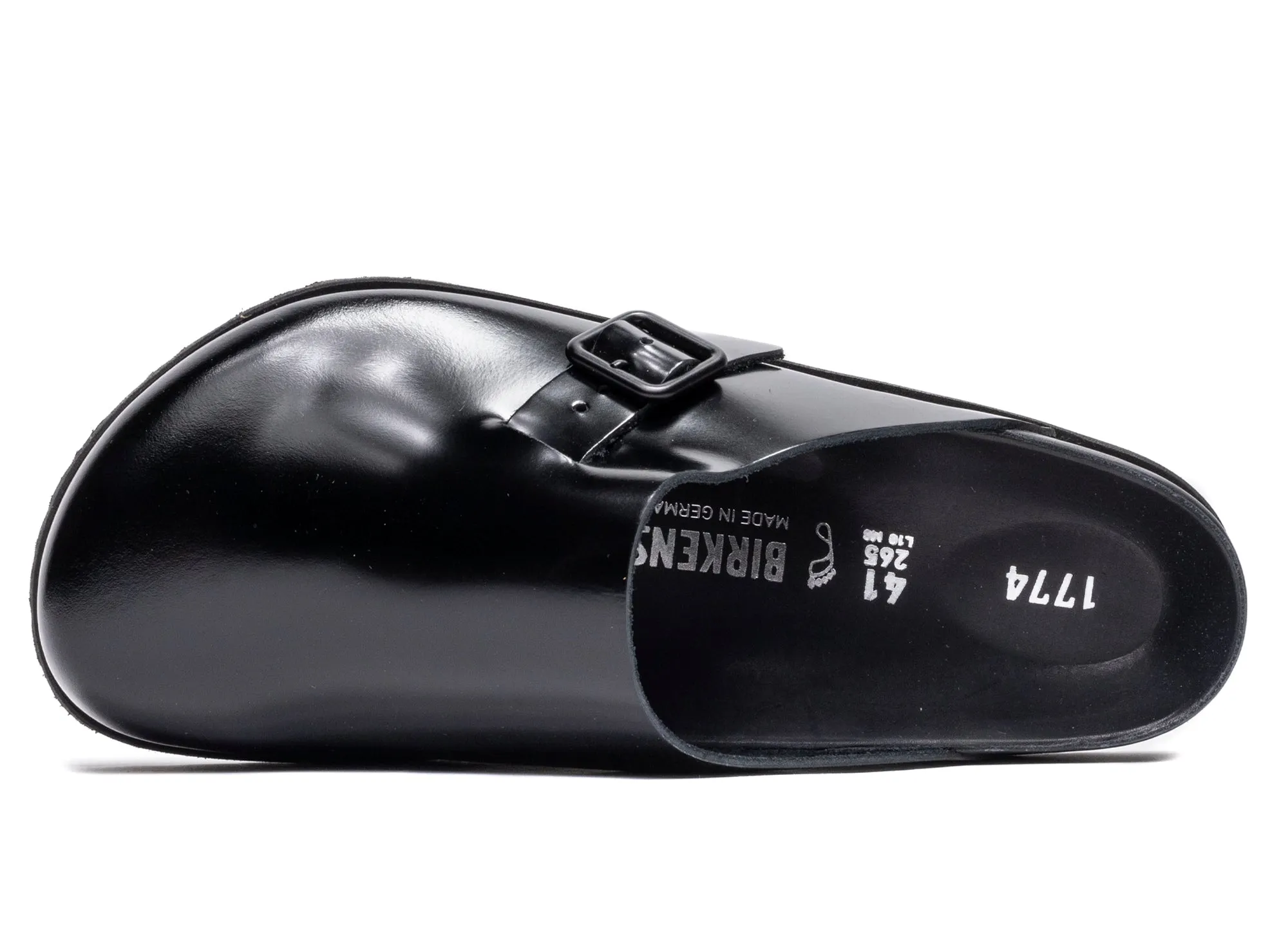 Birkenstock 1774 33 Dougal Shiny Leather in Black Sandals Royal Bahamian Resort Reviews